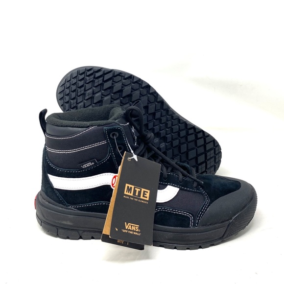 VANS UltraRange Exo Hi MTE-1 Sneakers Black Women's Boots Suede Mesh VN0A5KS5BKA - Picture 6 of 9